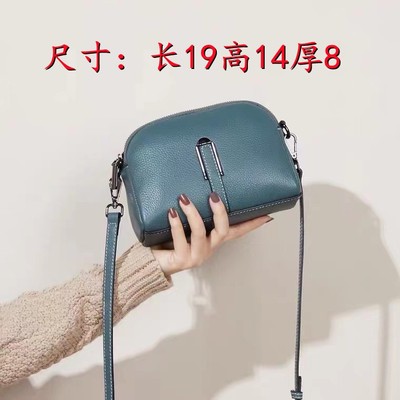 taobao agent Leather small small bag, fashionable mobile phone, shoulder bag, bag strap, genuine leather, 2022 collection