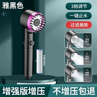 Черно -пурпурная ношение брызговой душевой головы