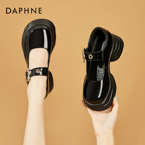 Обувь на платформе, туфли в английском стиле для кожаной обуви, 2023 года, осенняя, тренд сезона, в британском стиле