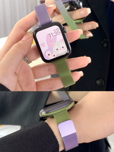 Mi Dun подходит для градиента тонкой миланской маленькой талии S8 Apple Watch Strap.
