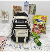 Черный с 4 значками