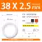 may in nhiet Đường kính ngoài 37/38/39/40/41/42/43/44/45/46/47/48/49/50*2.5mm silicone o-ring máy in epson Thiết bị & phụ kiện đa chức năng