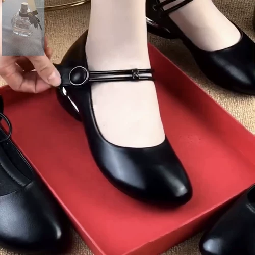 Летняя обувь с низким вырезом для матери, из натуральной кожи, мягкая подошва