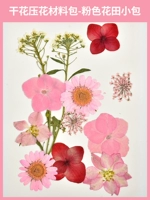 Розовый набор материалов, небольшая сумка, 12 штук