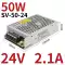 Mingwei chuyển đổi nguồn điện 380V sang 24V/12V/36V/48V DC 350W/1000W/2000W máy biến áp Nguồn điện