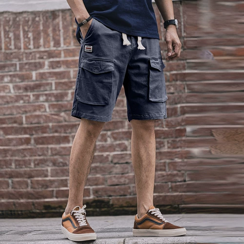 Ретро летние шорты, штаны, оверсайз, в американском стиле