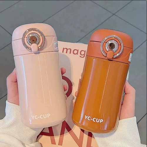 Высококачественная трубочка, портативный переносной детский стакан со стаканом, простой и элегантный дизайн, популярно в интернете