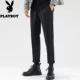 Черный (укороченные брюки)
