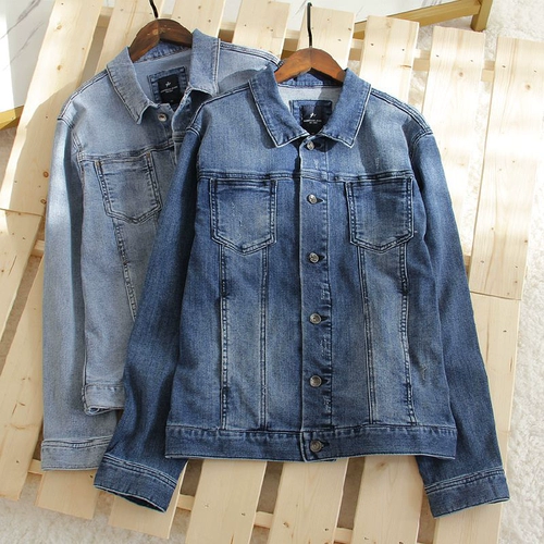 Весенний джинсовый модный базовый топ, приталенная куртка, тренд сезона