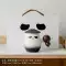 bộ ấm trà cao cấp Trái tim cũng tốt như người nổi tiếng trên mạng Panda Quick Cup Bộ trà du lịch di động Túi lưu trữ Trà gốm tách trà Tách nước bình pha trà thủy tinh có lõi lọc Trà sứ