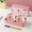 Orange Heart Ruyi 2 Bowls 2 Chopsticks (Pink Gift Box)