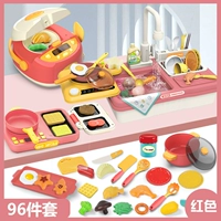 Красная двухэтажная батарея с зарядкой, отвертка, модернизированная версия, 116 шт