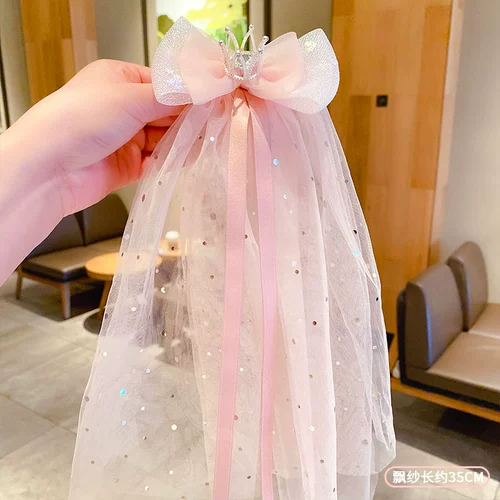 Детский наряд маленькой принцессы из жемчуга, милые детские шпильки для волос, заколка для волос, аксессуар для волос, подарок на день рождения