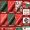 В рождественской смеси 24 + красная / зеленая горячая проволока с 8 + кран Раффи доставка цветов + двойной клей
