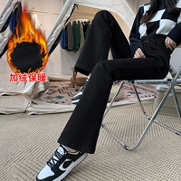 Черные флисовые штаны