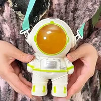 Астронавт -диспенсер рис белый белый цвет+ремешок+маленькая чашка 【Заказа за заказ нажатия 】】】 】】】