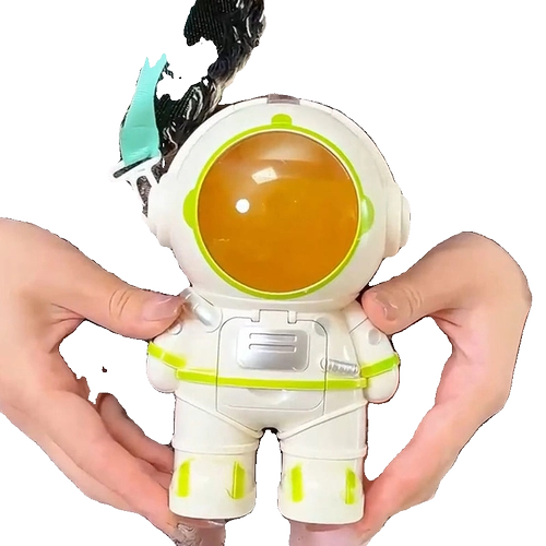 Астронавт в водоснабжении водой