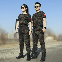 Камуфляжные штаны, короткий рукав