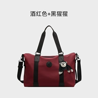 Большая бордовая комфортная портативная качественная подвеска