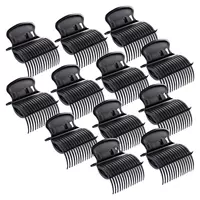 12 Pcs Hot Platen Clips Hair Curler Claw Clips Replacement