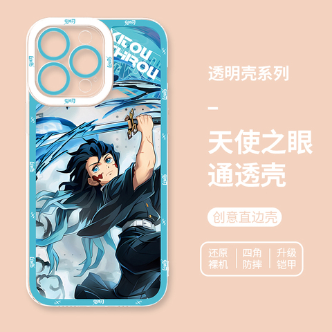 Demon Slayer Anime Clear Transparent iPhone Case