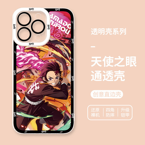Demon Slayer Anime Clear Transparent iPhone Case