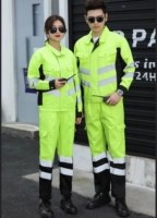 Светоотражающий зеленый черный комплект