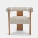 Современный и минималистичный диван из натурального дерева для отдыха, дизайнерский стульчик для кормления