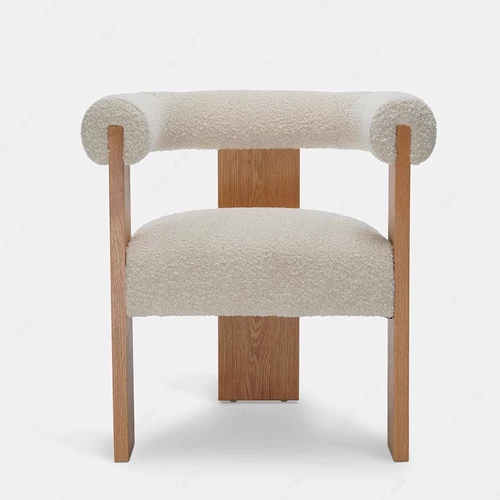 Современный и минималистичный диван из натурального дерева для отдыха, дизайнерский стульчик для кормления