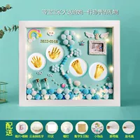 Роскошный 12-дюймовый синий [весенние цветы цветут] маленькие аксессуары теплые огни