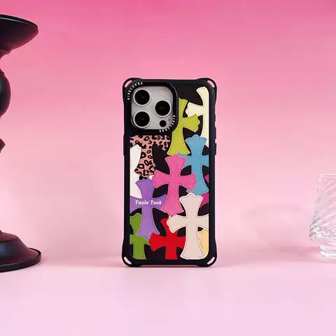 Anti-fall Leather Phone Case for iPhone 17, 16, 15, 14 and 13