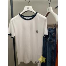 电竞t恤 代购loewe/罗意威 24fw新款胸前刺绣logo休闲圆领短袖男t恤女 OTHER Loewe/24FW