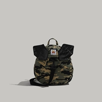 Военный зеленый+столовый подарочный пакет