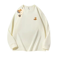 Абрикосовый лонгслив, с медвежатами