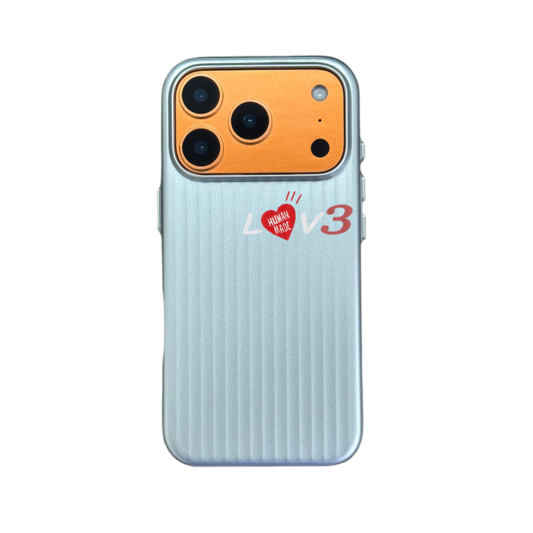 Human Made Heart Logo Vertical Ribbing for Pro Max, 18 - 12, Air iPhone Case