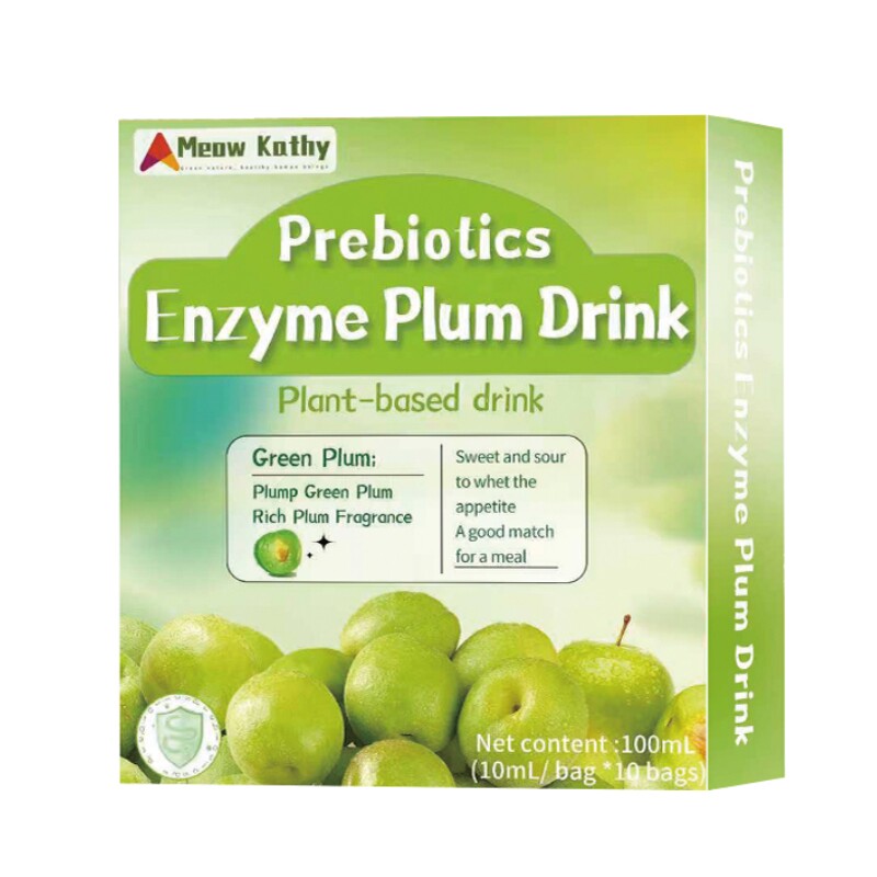 Meow Kathy Prebiotic Green Plum Drink 益生元青梅酵素饮