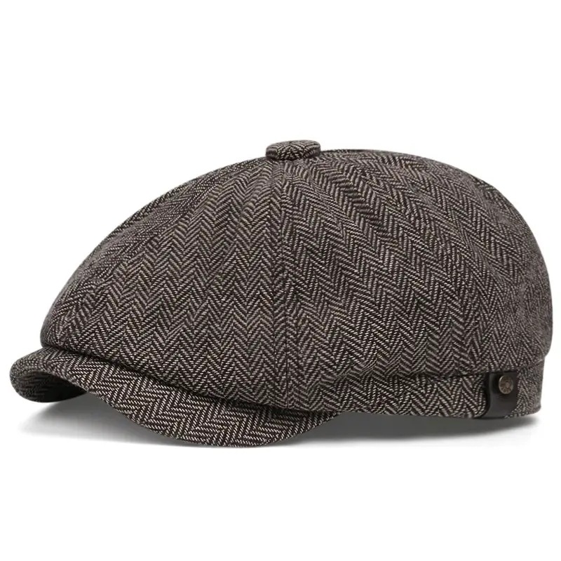Q57-khaki herringbone pattern