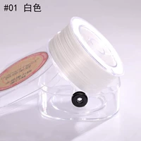 Японская плоская шелковая коробка [белый цвет] около 60 метров толщиной около 0,6 мм