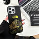 The North Face Trendy Fashionable Purple Mountain Graphic Phone Case for iPhone 17, 16, 15, 14, 13 and 12