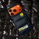 Orange Smiley "DREW HOUSE" Padded Case For iPhone Trendy Fashionable 17/16/15/14/13/12