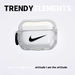 Nike case — Nike Trendy Fashionable Bold Typography AirPod Phone Case for AirPods 4, AirPods 3 & AirPods Pro 3 and AirPods Pro 2