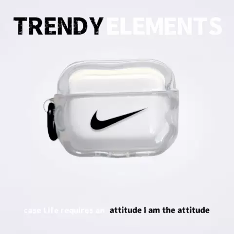 Nike Trendy Fashionable Bold Typography AirPod Phone Case for AirPods 4, AirPods 3 & AirPods Pro 3 and AirPods Pro 2