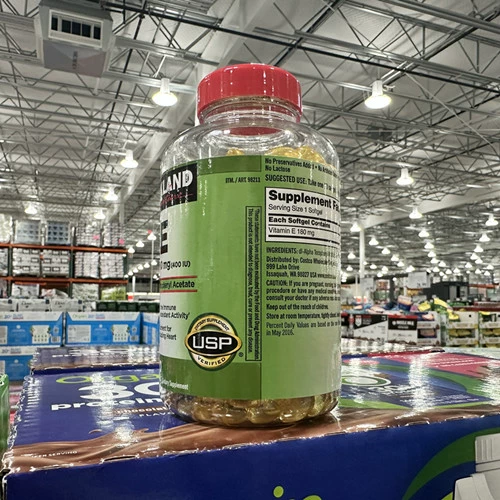 26 октября американский Киркленд Киркланд Витамин Е антиоксидант 400IU отбеливание VE 500 зерна