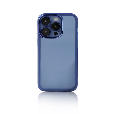 适用于苹果15 14PLUS 13 iPhone12 11promax XR 纯色全包自带镜头膜魅眼相框透明壳手机软壳