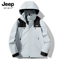 Женский белый серый [одиночное пальто]