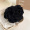 Черный цветок 9 см