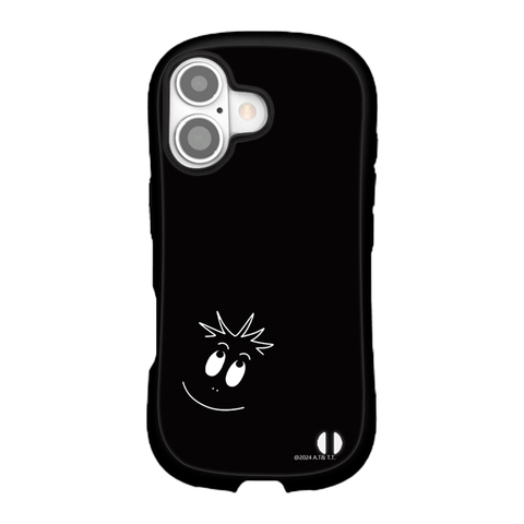Barbapapa Cartoon S-Line Scratch Resistant Anti-Fingerprint Shock Resistant Drop Prevention Strap Hole Lens Protection TPU