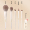 5 sets of basic brush sets+complimentary cleaning agent