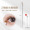 Щетка для глаз с наклонной головкой лезвия (белый стержень)