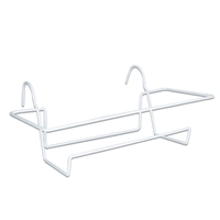 Белая простая стойка [1 упаковка] Одинарная стойка